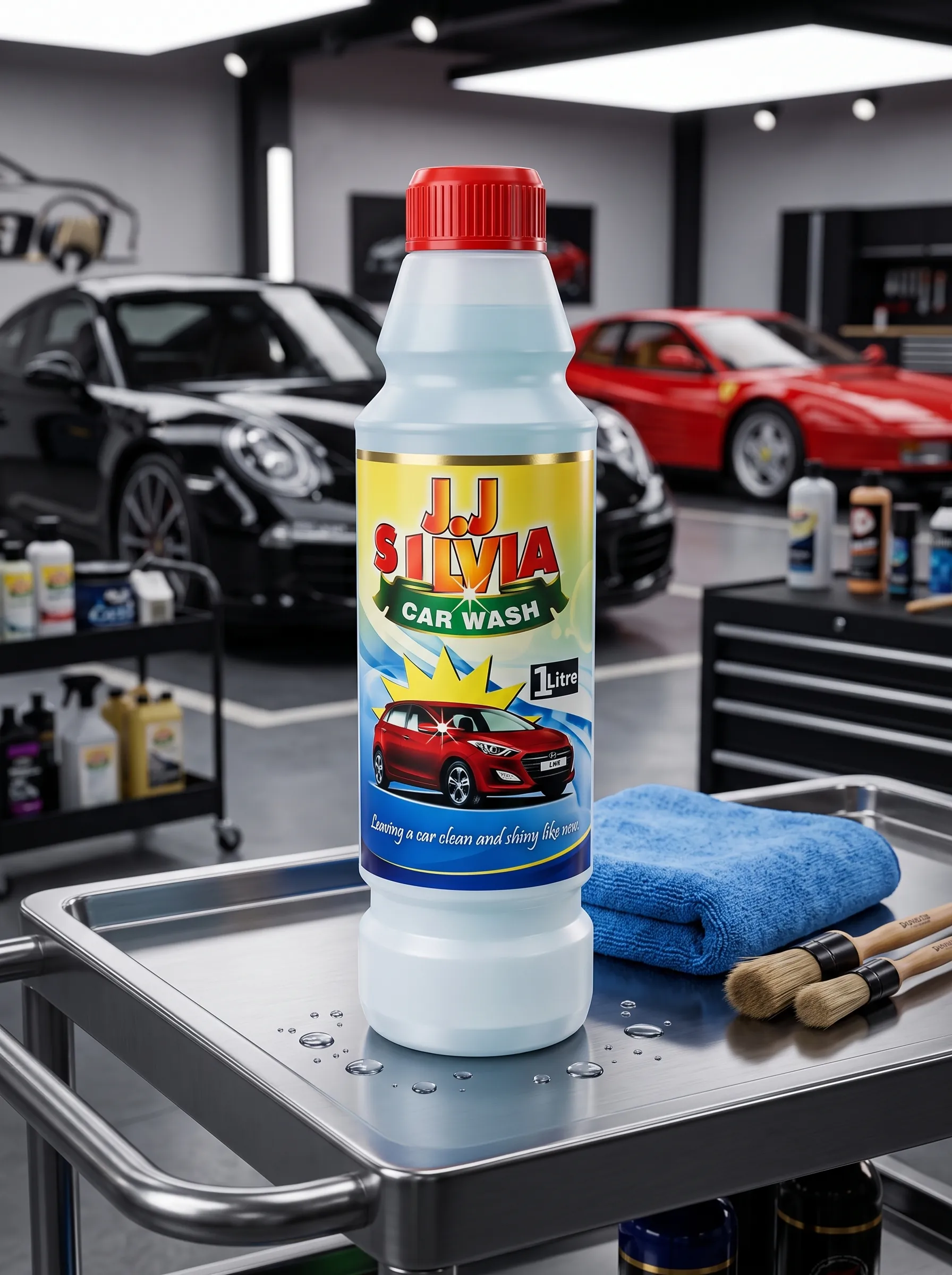 JJ SILVIA CAR WASH - WASH N' WAX (4L)